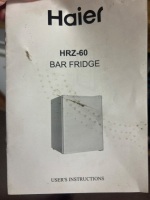 Haier HRZ-60 58 litre bar fridge mini refrigerator - 3
