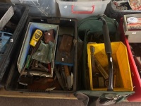 Large mixed tools lot hand drills taps dies and Bosch - 2