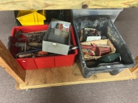 Large mixed tools lot hand drills taps dies and Bosch - 3