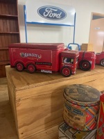 Large Lot of Assorted Collectable Tins, Inc Arnotts automobiles, and toblerone - 2