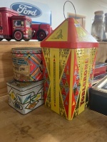 Large Lot of Assorted Collectable Tins, Inc Arnotts automobiles, and toblerone - 3
