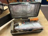 Baumr-AG SX62 Petrol Chainsaw and Metal Toolbox with Contents - 2