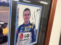 Craig Lownes Signed Phtograph in Wooden Frame - 3