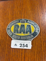 RAA - Royal Automobile Association SA Badge