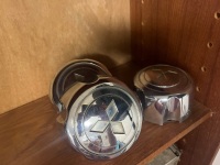 Lot Of Mitsubishi Chrome Wheel Centre Caps - 2