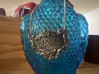 Blue Bird Decanter with Green Racecar Decanter - 2