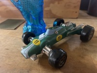 Blue Bird Decanter with Green Racecar Decanter - 3