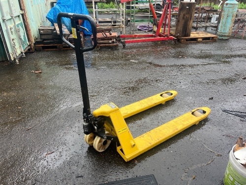 2500kg Yellow Hydraulic Pallet Jack Manual Pallet Truck CE Marked