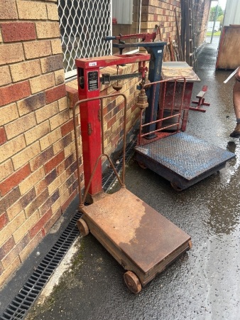 Avery Birmingham 250kg Platform Scale Made in England Model 3901