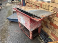 Parts Washer Bin and Two Grease Guns - 3