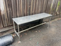 Stainless Steel Bench
