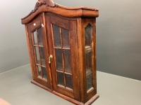 Contemporary Mahogany Table Top Display Case - 3