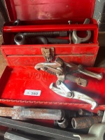 Red Toolbox with TRAX and AOK Pullers - 2