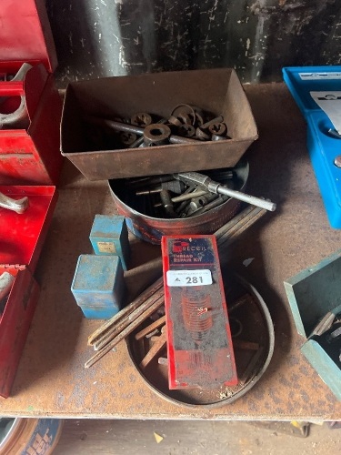 Mixed Thread Repair Taps Dies and Punches