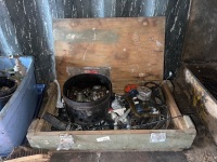 Mixed Lot of Motorcycle Parts Cables and Carburetors