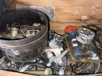 Mixed Lot of Motorcycle Parts Cables and Carburetors - 2