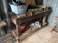 Home-Made Wooden Workbench