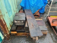 Mixed Lot of Timber Beams and Planks