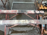 Two Metal Frame Sawhorses - 2