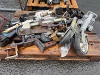 Mixed Lot of Hitch Attachments Leaf Springs and Jacks - 2