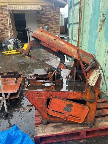 Theo Park and Son Power Hacksaw Three Phase