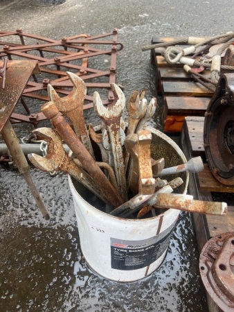 Mixed Lot of Spanners and Wrenches