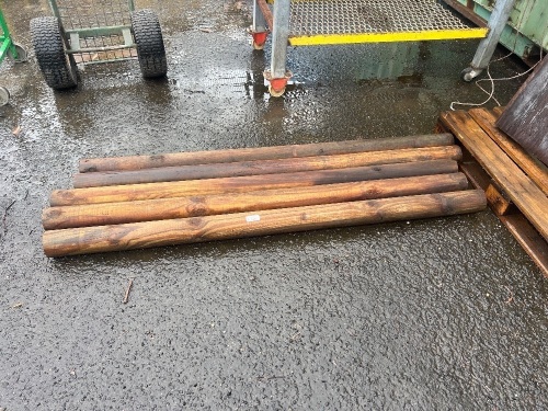 Treated Pine Logs