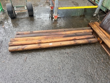 Treated Pine Logs