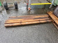 Treated Pine Logs