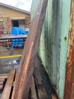 Large Irregular Wooden Slab - 2