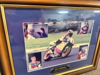 Framed Mick Doohan Memorabilia - 3