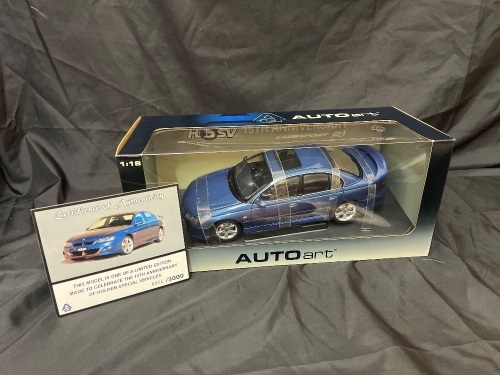 2001 Holden Commodore VX 15th Anniversary Clubsport - 0004/3000 - AUTOart 73308