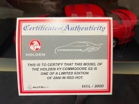 2002 Holden Commodore VY SS Series II in &ldquo;Red Hot&ldquo; - 0004/2000 - AUTOart 73426 - 5