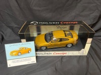 2003 Holden Monaro Concept EVO 2 in &ldquo;Mustard&ldquo; - 0004/8004 - AUTOart 73432
