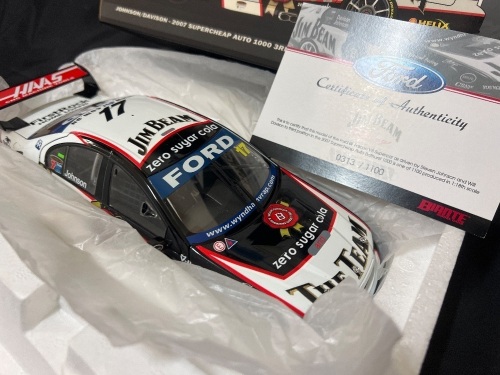 2007 Ford Falcon BF XR8 # 17 Steven Johnson DJR &lsquo;The Team&rsquo; ATCC 0313/1100 - Biante B18302AM - Modified; Limited edition (12) &ldquo; The Team&ldquo;