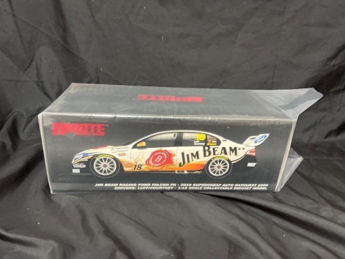 2010 Ford Falcon FG XR8 # 18 Courtney/Luff DJR Jim Beam Bathurst - 0417/0600 - Biante B18303P - Car Signed Dick Johnson @ TM Event 2011
