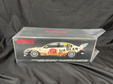 2010 Ford Falcon FG XR8 # 18 Courtney/Luff DJR Jim Beam Bathurst - 0417/0600 - Biante B18303P - Car Signed Dick Johnson @ TM Event 2011
