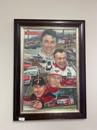 "Holden Legends" Limited Edition Signed Photo - Framed