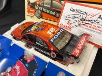 2006 Ford Falcon BA XR8 # 18 Will Davison - DJR V8 Telecom ATCC - 0277/0500 - Classic Car 18239 - Car & Certificate Signed Dick Johnson & Will Davison; Photos Of Signing Included - 3