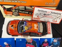 2006 Ford Falcon BA XR8 # 18 Will Davison - DJR V8 Telecom ATCC - 0277/0500 - Classic Car 18239 - Car & Certificate Signed Dick Johnson & Will Davison; Photos Of Signing Included - 4