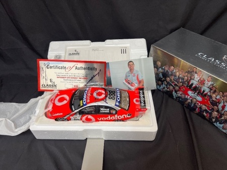 2007 Ford Falcon BF XR8 # 888 Lowndes/Whincup - Winner Bathurst - ? / 9000 - Classic Car 18345 - Car & Certificate Signed Craig Lowndes & Jamie Whincup; w/ Photo