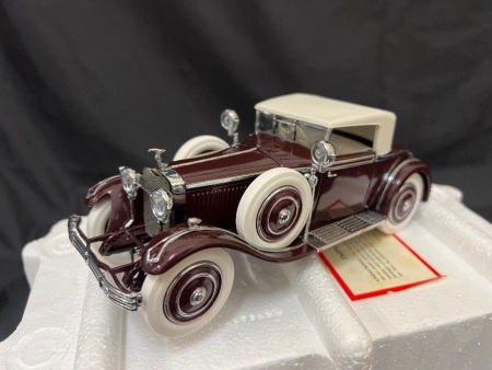 1925 Hispano &ndash; H6B Kellner (MIB) (Mint Box) Brown/White - Franklin Mint B11TF74
