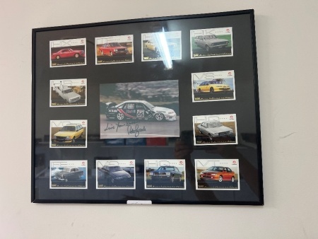Holden Cards Collage with Peter Brock Print - Signed Print