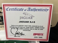 1985 Jaguar XJ-S - # 10 Goss/Hahn - Winner James Hardie 1000 - 2359 / 2600 - Biante 88558 - Certificate Signed John Goss - 5