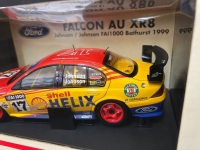 1999 Ford Falcon AU - #17 Dick Johnson / Steven Johnson - FAI 1000 - 0016 / 5004 - Biante MB009 - Certificate Signed Dick Johnson; Broken Windscreen Wiper - 3
