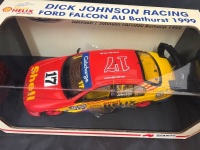 1999 Ford Falcon AU - #17 Dick Johnson / Steven Johnson - FAI 1000 - 0016 / 5004 - Biante MB009 - Certificate Signed Dick Johnson; Broken Windscreen Wiper - 4