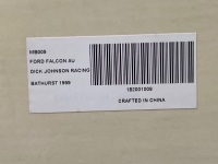 1999 Ford Falcon AU - #17 Dick Johnson / Steven Johnson - FAI 1000 - 0016 / 5004 - Biante MB009 - Certificate Signed Dick Johnson; Broken Windscreen Wiper - 5