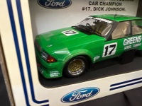 1984 Ford Falcon XE # 17 Dick Johnson Green's Tuf Winner ATCC - 0353 / 3858 - Biante B180301D - Car & Certificate Signed Dick Johnson - 2