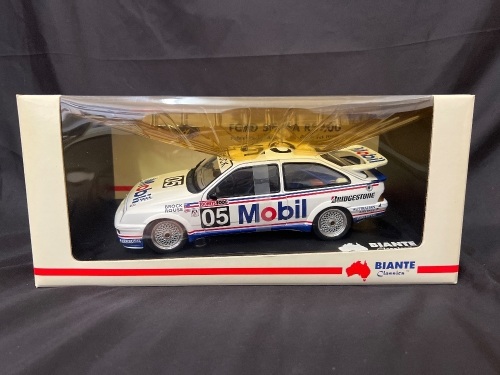 1989 Ford Sierra RS500 # 05 Peter Brock / Andy Rouse - Tooheys 1000 - 0103 / 6000 - Biante 103 898005 - Certificate Signed Peter Brock