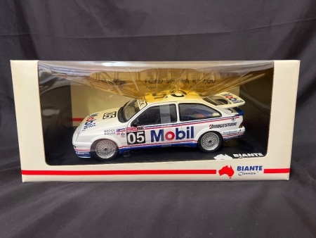 1989 Ford Sierra RS500 # 05 Peter Brock / Andy Rouse - Tooheys 1000 - 0103 / 6000 - Biante 103 898005 - Certificate Signed Peter Brock